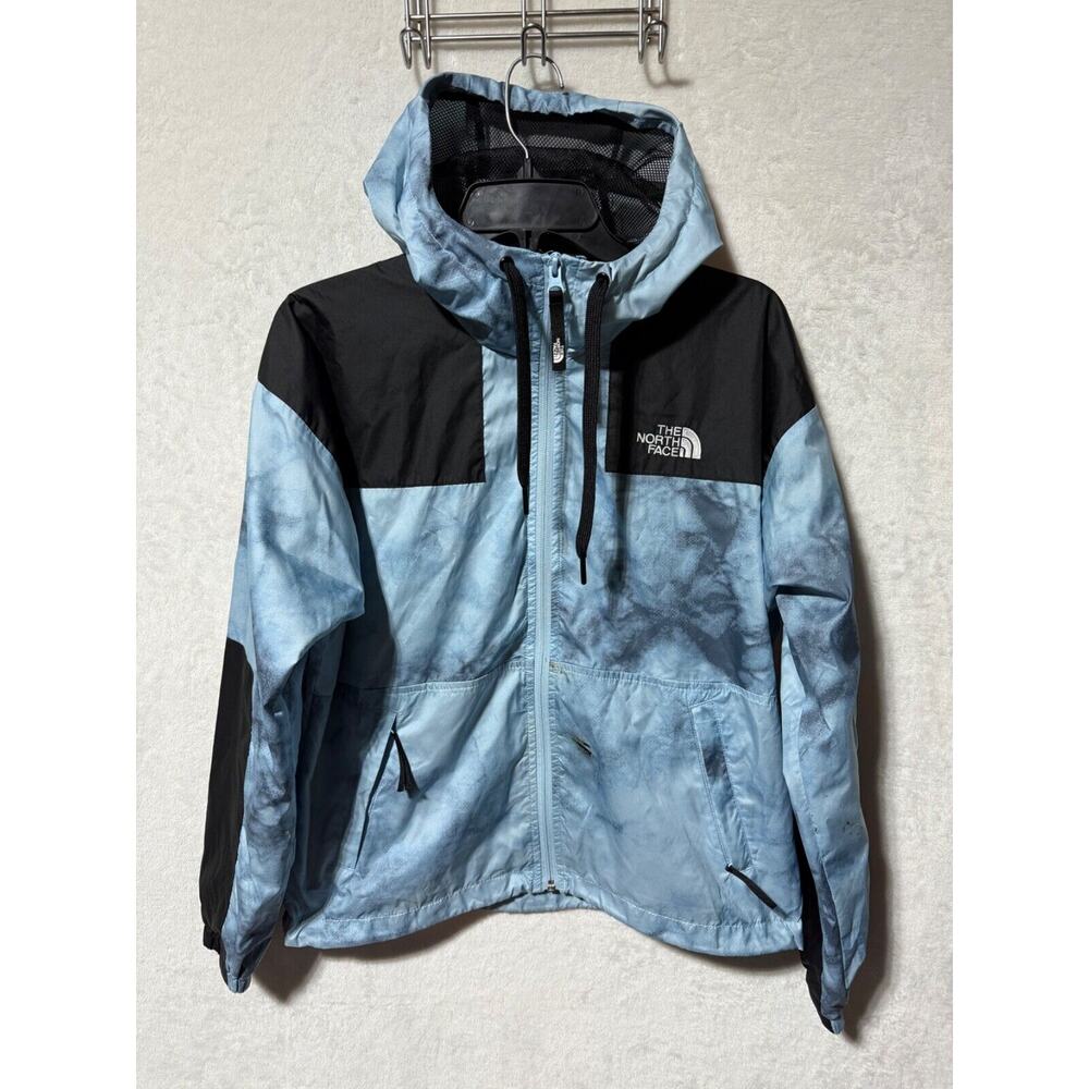 The North Face Sheru Blue Tie Dye Jacket Womens Size M